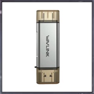 [A Z T K]  USB C & USB 3.0 Dual Connector SD Card Reader  High-Speed /TF Card Adapter for PC, Tablet