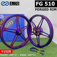 YAMAHA Y15ZR ENKEI FG510 FORGED RIM TITANIUM (160*17)
