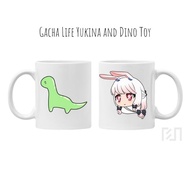 Gacha Life Yukina and Dino Toy Icon Mug