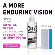 KLCB A14 Car Glass Oil Film Remover (150ml) High-Efficiency Polishing Compound: Deep Cleaner for Stu