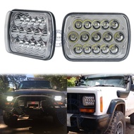 5X7 Square Light 7X6 Headlight 45W Suitable for JEEP Wrangler Modified Car LED Light Far Near Light 