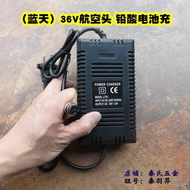 36V Lead-Acid Battery Aviation Head Charger/42V Lithium Battery Mini Tricycle Big Dolphin 3 Batterie