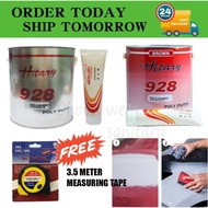 928 Poly Car Putty With Hardener /Automotive Car Putty Cement /Simen Kereta /Repair Simen Kereta /Br