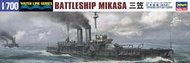 ≡MOCHO≡ Hasegawa 1/700 WL水線151 日本海軍 戰艦 三笠 組裝模型