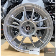 Velos Wheel PF01 [Silver & Gloss Black] Sport Rim 16x7JJ ET38 (4x100)