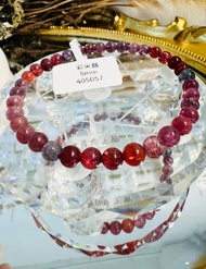 天然濃色彩尖晶石5mm手珠增加溝通能力自信與勇敢寶石不改手圍