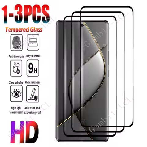 1-3PCS 3D Curved Full Tempered Glass For Tecno Spark 20 Pro+ Protective Film TecnoSpark20Pro Plus KJ