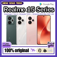 Realme 15 Pro Snapdragon 7 Gen 4 / Realme 15T Dimensity 6400 Max / Realme 15 Dimensity 7300+ Dual SI