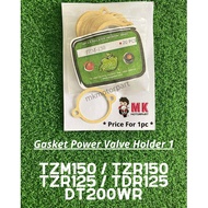 [ 1PC ]🍎GASKET Power Valve Holder Yamaha TZM150 / TZR150 / TZR125 / TDR125 / DT200WR 🍎 Apple Gasket 