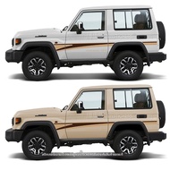 TONGCHEZU | สติ๊กเกอร์ประดับรถสำหรับ Toyota Land Cruiser LJ70 LJ71 BJ73 BJ74