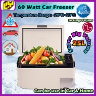 MK25 25L Alpicool Outdoor Fridge Freezer AC or DC Freezer Portable Car Refrigerator Bar Fridge Picnic Camping Fridge