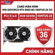 MSI RTX 5050 8G VENTUS 2X OC Video Card (8GB GDDR6) - HACOM PC