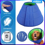 [Etekaxa] Soft Lightweight Elizabethan Cone for Dogs After Surgery Breathable Adjustable Neck Protec