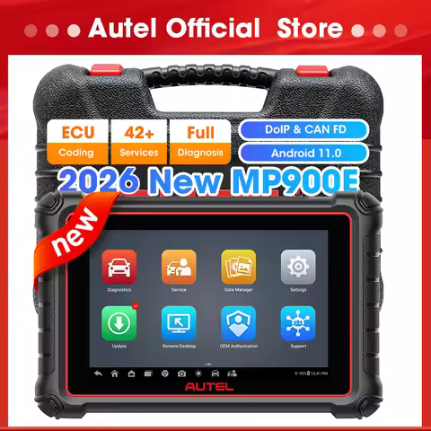 Autel MaxiPRO MP900E MP900 E OBD2 Scanner Diagnostic Tools Bi-Directional Key Coding Up of MP808 BT 