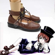 Rose Girl Blue Star Stone cosplay Shoes COS Shoe No. F29