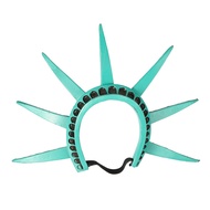 Statue of Liberty Headband Crown Torch Cosplay Lady Liberty Costume Accessories 4th of July Independ