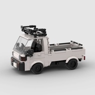 MOC blocks compatible with LEGO Pickup Honda ACTY Liuzhouzai speed Series 8 Grid Car Boy Assembly To