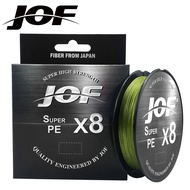 JOF  8 Strand Japan Super Strong PE Braided Fishing Line Multifilament Fishing Line 150m Braid Threa