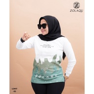 ATASAN WANITA KAOS ZOLAQU ORIGINAL LUWIT