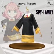 KOIMONO Anya Forger Spy x Family Default Costume Cosplay Acc Set + WIG Anya Forger Anime Cosplay Cos