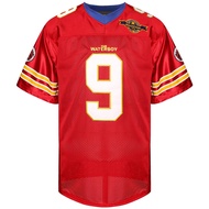 Bobby Boucher #9 The Waterboy Adam Sandler Movie Mud Dogs Bourbon Bowl Football Jersey