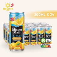 MINUTE MAID Refresh Orange 300ML X 24 (CAN)