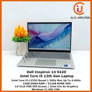 DELL INSPIRON 14 5420 INTEL CORE I5-1235U 16GB RAM 512GB NVME SSD USED LAPTOP REFURBISHED NOTEBOOK