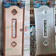 MILIKI PINTU KAMAR MANDI / PINTU PVC MOTIF MEREK EQUADOOR (MASPION