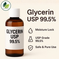 TheGreenAttic Glycerin USP 99.5% Glycerine (500G/1KG) Glycerin for Skin Cosmetic Grade 甘油