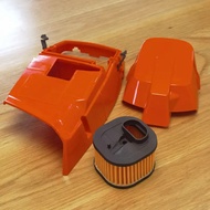 372XP Cylinder Shroud and Air Filter Cover with Air Filter Assembly Fits Husqvarna 372XP Chainsaw Ac