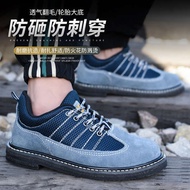 safety shoes red wing safety boots Kasut perlindungan buruh Baotou keluli lelaki anti-smash dan anti