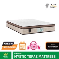 King Koil MYSTIC TOPAZ Mattress, 12in Chiro Coil, Available Sizes (King, Queen, Super Single, Single