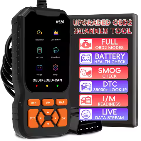 OBD2 Scanner Professional Auto Engine System Lifetime Free Automotive DTC Lookup Code Reader Car Dia