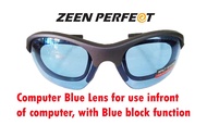 แว่นเซฟตี้สปอร์ต ZEEN PERFECT ถอดเปลี่ยนเลนส์ได้ รุ่น 91670 และ 92236 แบบมีกรอบในสำหรับใส่เลนส์สายตา