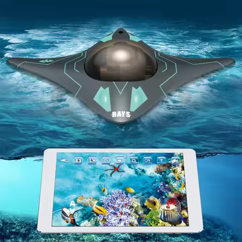 Underwater Drone with Camera 6 CH Waterproof Underwater Submarine Drone for Pools & Lakes Toys for A
