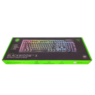 RAZER 雷蛇 BlackWidow 有線鍵盤  V4X  青軸  黑色
