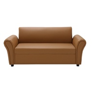 SB Design Square KONCEPT FURNITURE โซฟา 2 ที่นั่ง รุ่น Rek สีน้ำตาลอ่อน (173x80x80 ซม.)