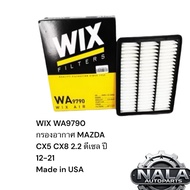 WIX WA9790 Air Filter MAZDA CX5 CX8 2.2 Diesel Year 12-21 Quantity 1 Piece Made in USA