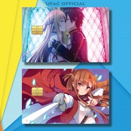 21-40 ONLINE SWORD ART CARD STICKER SINON KIRITO G9JU/OQ1QX / FATAL BULLET SAO SWORD ART ONLINE ATM 
