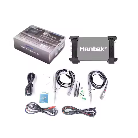 Hantek 6204BC Handheld Digital Oscilloscope Portable 200MHz 4 Channels Osciloscopio Automotriz PC US