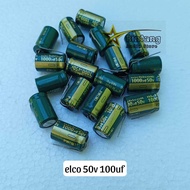 Elco Capacitor 50v 1000uF Capacitor