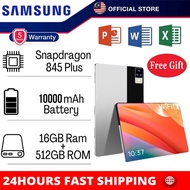 2022 New Global Version Samsung HD Screen Smart Tablet PC 12GB RAM+512GB ROM 10.1 Inch Android 11 Dual Card 4G/5G Wifi Tab Phone