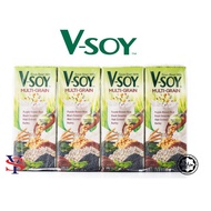 V-SOY Soya Bean Milk Multi-Grain 200ml x 4's