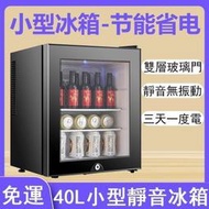 免運 110V迷你冰箱 40L小冰箱 單門小冰箱 低噪靜音 節能省電 飲料冰箱 果蔬保鮮冰箱 恆溫箱 夏季必備g6300