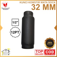 MATA 32MM Long Socket Bit 32MM LONG STEERING SOCKET/