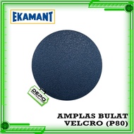 Ekamant Grit 80 P80 4inch Round Velcro Sandpaper