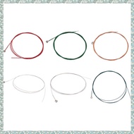 [h5bl3j6wj.ph] 6Pcs/Set Acoustic Guitar String Replacement Steel String for Musical Instruments Elec