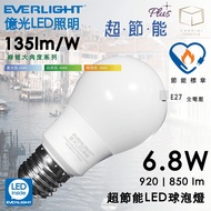 Everlight Lighting Super Energy-Saving plus High Brightness LED Bulb 6.8w Equivalent To General 10w 