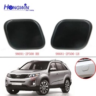 98681-2P500 (LH)& 98691-2P500 (RH) New Front bumper headlamp Headlight Washer Cover Cap For KIA Sore