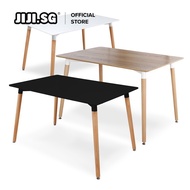 (JIJI SG) Eames Rectangular Dining Table - 120cm / 140cm